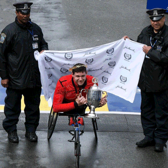 Daniel Romanchuk Wins Push Rim Boston Marathon 2019