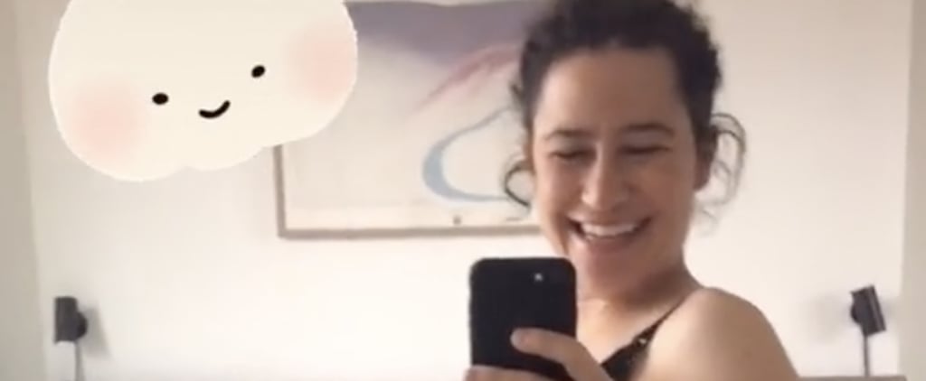 Pregnant Ilana Glazer Compares Herself to a Dumpling | Video