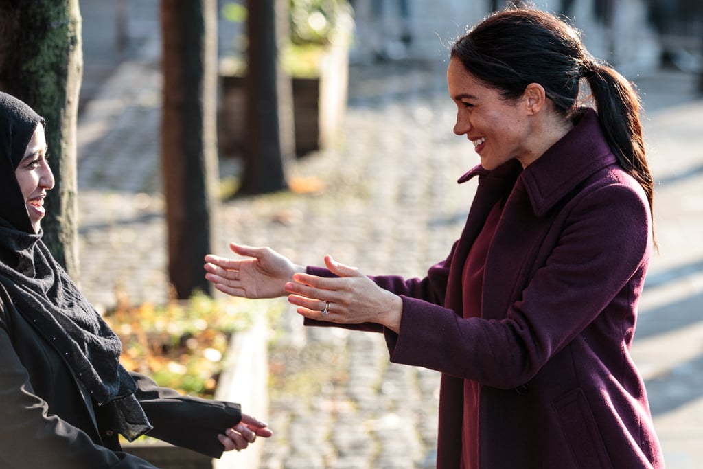 Meghan Markle Visits Hubb Community Kitchen November 2018