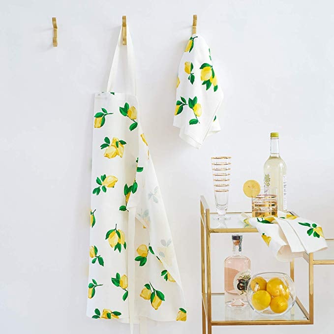 Kate Spade New York Make Lemonade Fabric Kitchen Apron