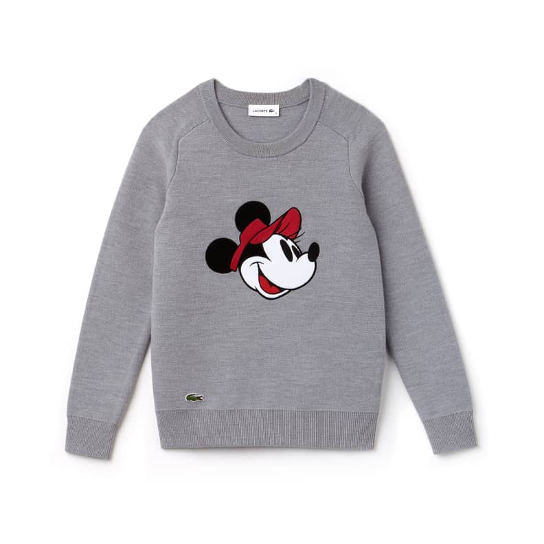 Lacoste mickey cheap mouse sweater
