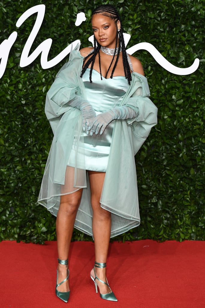 Rihanna Wearing Fenty at the British Fashion Awards 2019