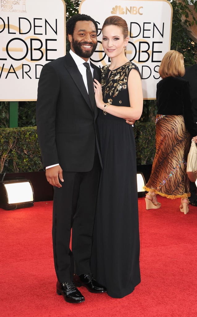 Chiwetel Ejiofor hit the red carpet with his other half.