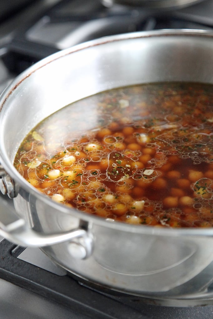 Vegan Chickpea, Garlic, and Thyme Soup