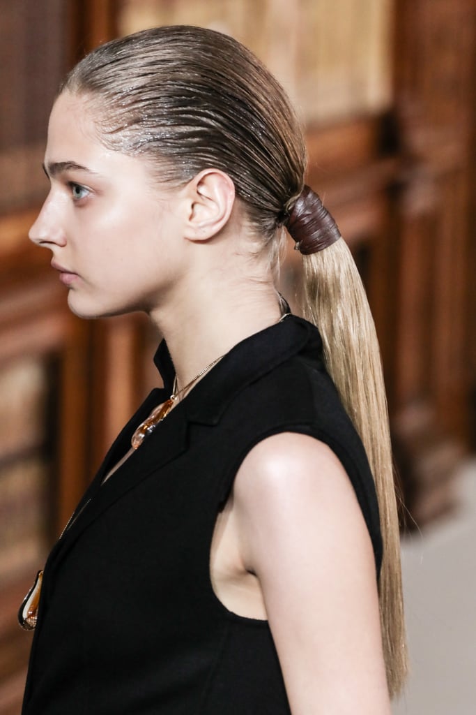 Equestrian Ponytails at Giada Spring 2022