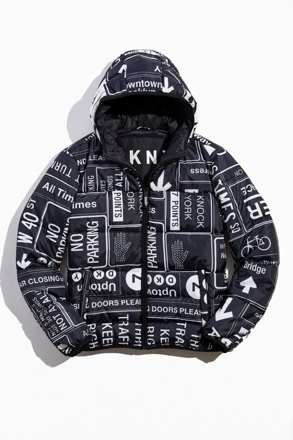DKNY Classic Logo Puffer Jacket