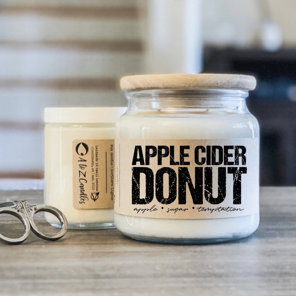 To Your Favourite Fall Treat: Apple Cider Donut Candle