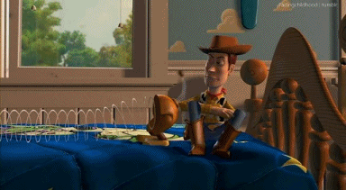 When Woody doesn't even care about the consequences of his actions.