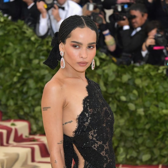 Zoë Kravitz Saint Laurent Met Gala Dress 2018