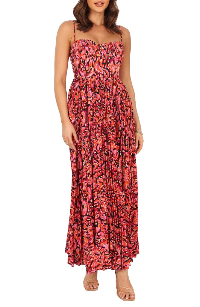 Best Pleated Maxi Dress