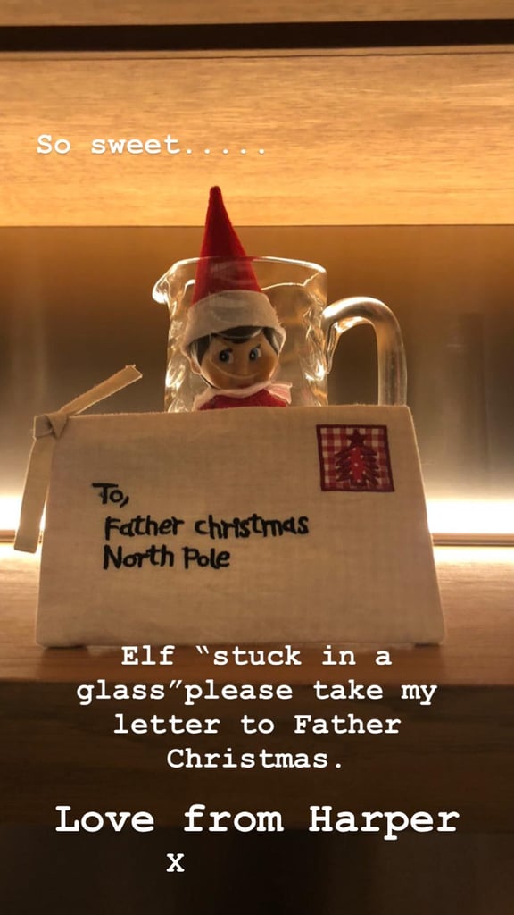 Victoria Beckham's Elf on the Shelf For Harper 2019