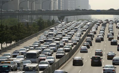 China Traffic Jam Popsugar Tech