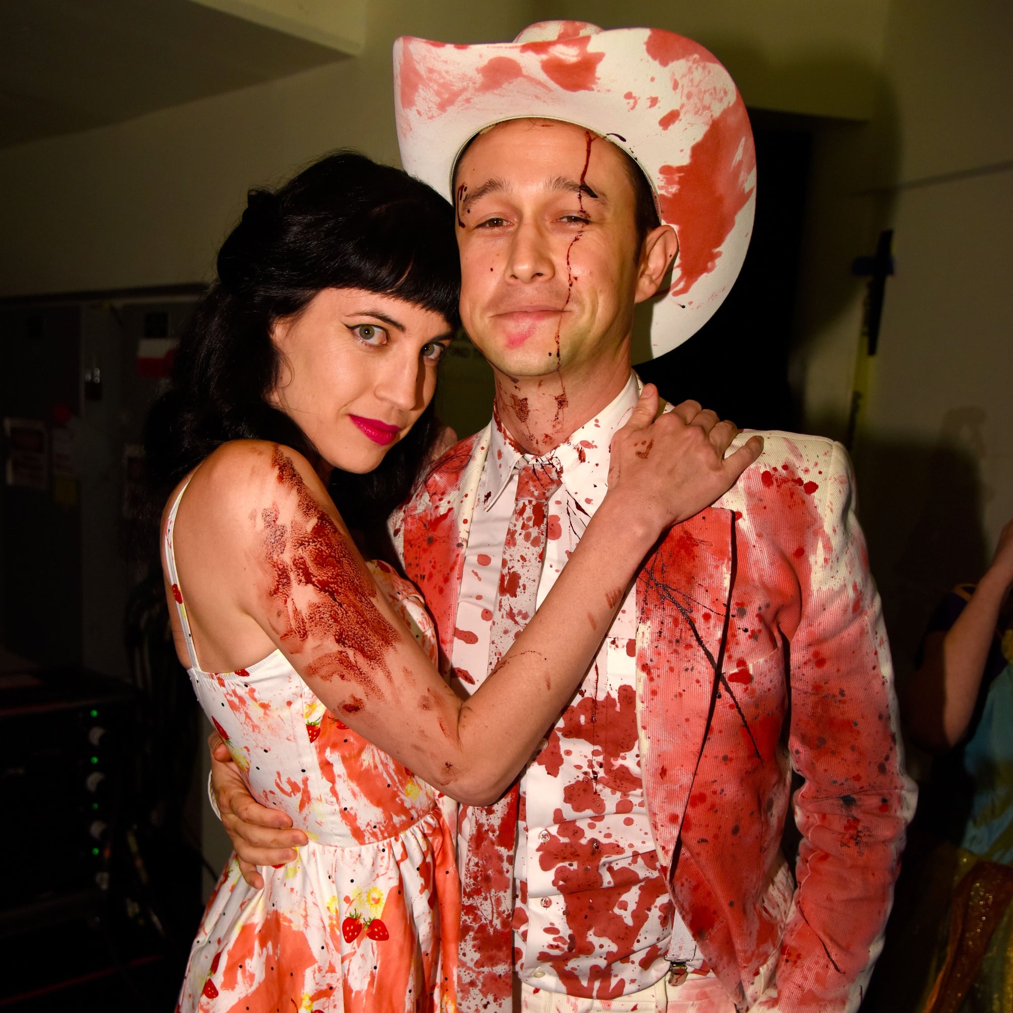 Joseph Gordon Levitt And Wife At Hilarity For Charity S Show Popsugar Celebrity