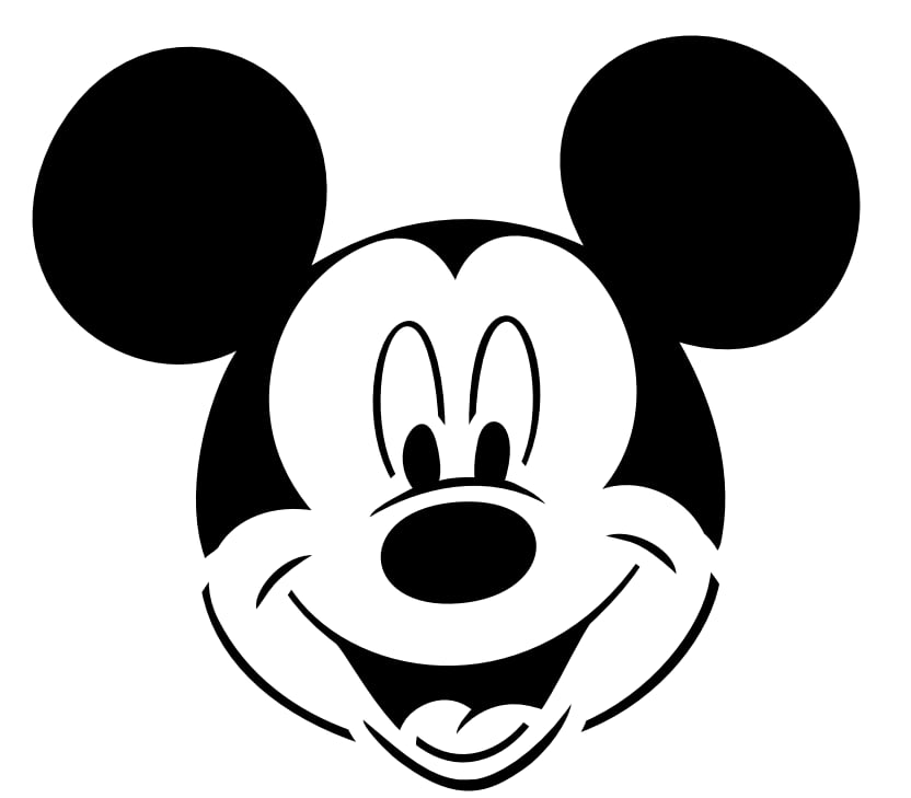 mickey mouse pumpkin template