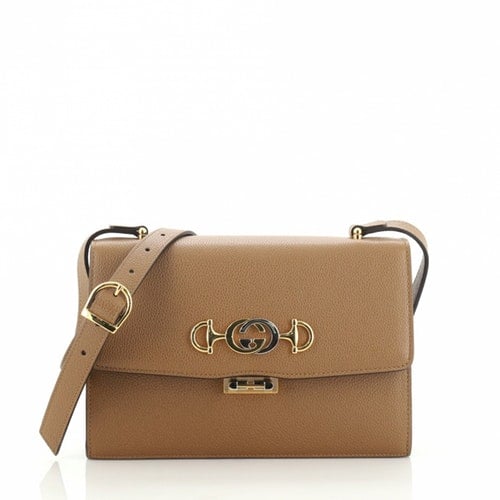 Gucci Zumi Leather Handbag