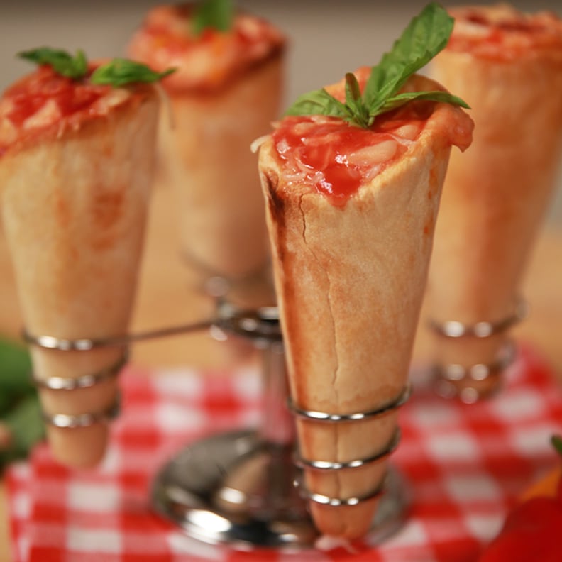 Italian Appetizer Recipe: Pizza Cones