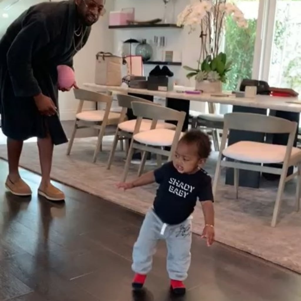 Video Of Dwyane Wade Playing Basketball With Daughter Kaavia