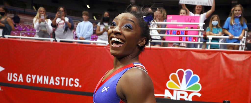 Lord, Grant Us the Energy of Simone Biles Rocking Goat Slides at the Olympic Trials