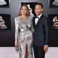 Chrissy Teigen’s Dress Shines So Bright, There's No Way You'll Miss Her at the Grammys