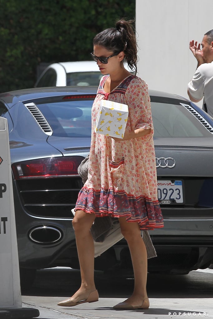 Pregnant Rachel Bilson Goes to a Birthday Party | Pictures