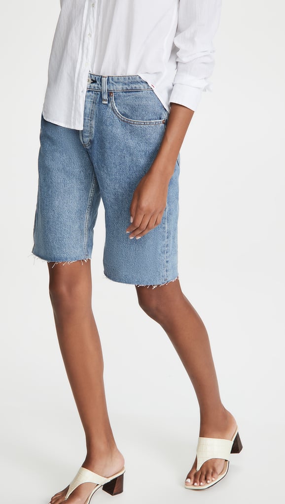 Rag & Bone/JEAN Rosa Mid Rise Walking Shorts