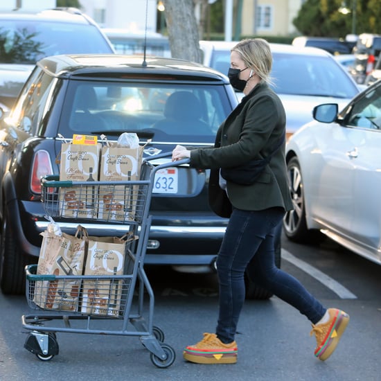 Amy Poehler Wears Dolls Kill Cheeseburger Sneakers