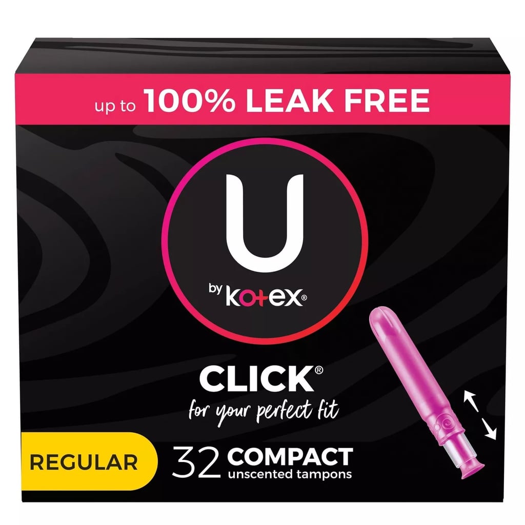 U by Kotex Click Compact Unscented Tampons