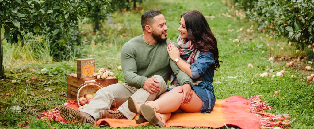 Apple Orchard Engagement Shoot