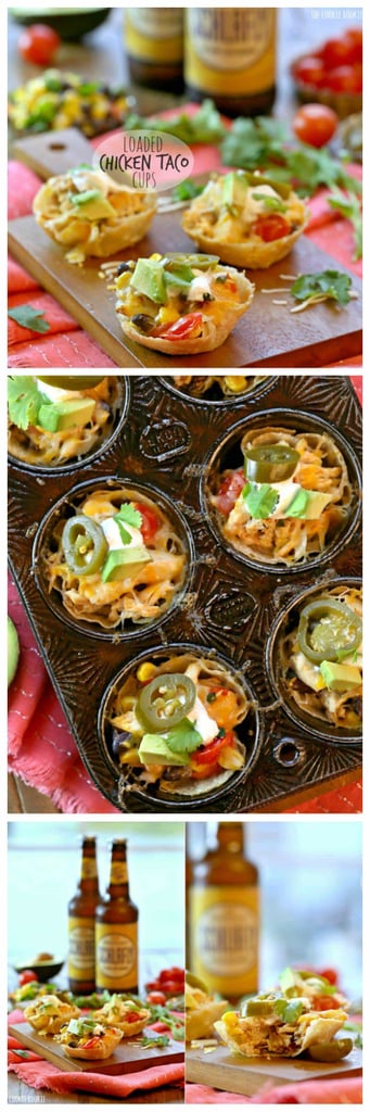 Loaded Chicken Taco Cups Loaded Chicken Taco Cups