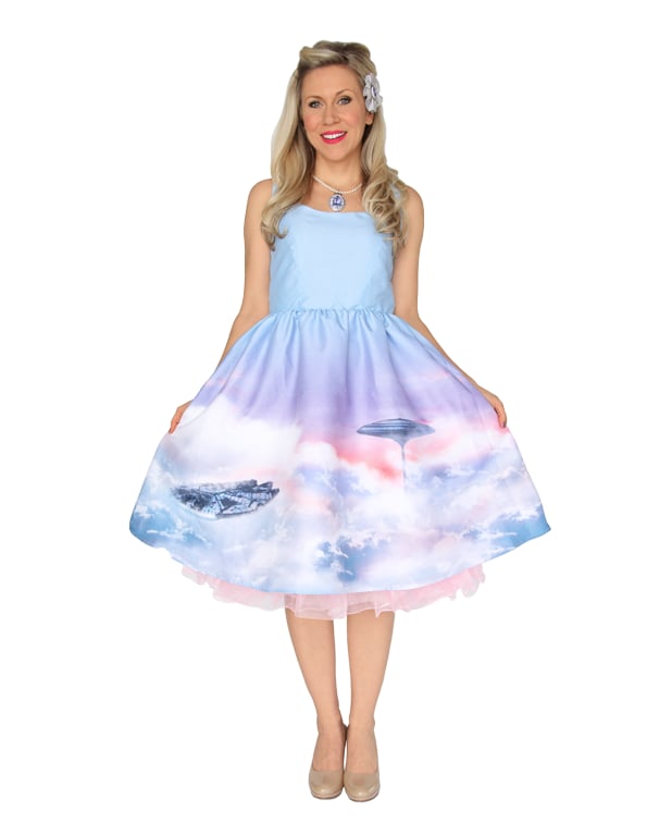 Cloud City Pin-Up Dress ($150)