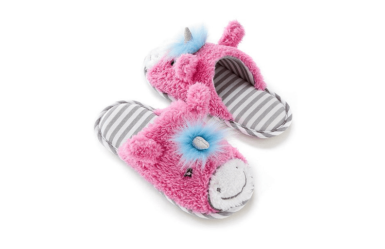 PJ Couture Critter Unicorn Slippers