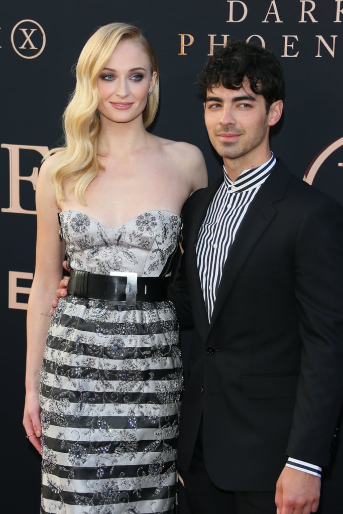 Sophie Turner and Joe Jonas at Dark Phoenix Premiere