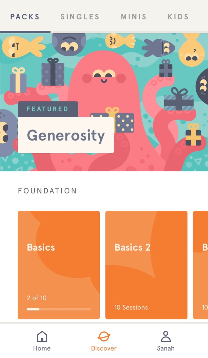 Headspace Best Meditation Apps POPSUGAR Fitness Photo 6