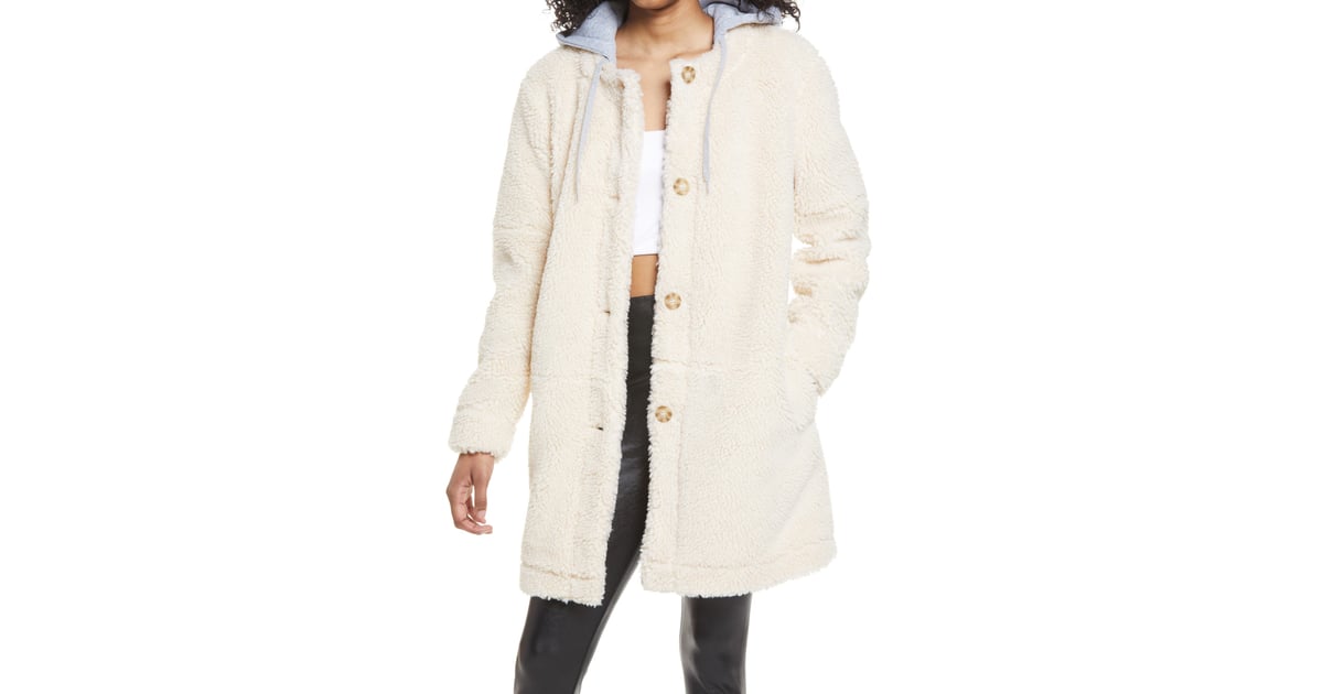 Bp Long Hooded Teddy Coat Nordstrom Spring Sale Best Deals 2021 Popsugar Fashion Uk Photo 70