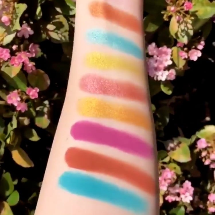 BH Cosmetics Weekend Festival Collection Swatches