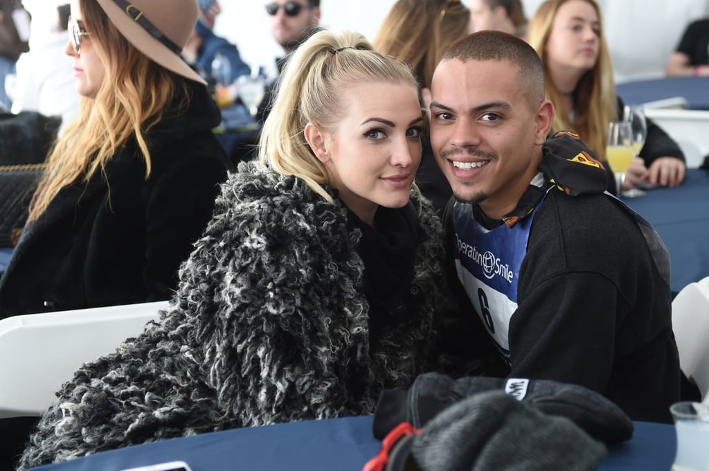Ashlee Simpson and Evan Ross at Operation Smile's Ski Event