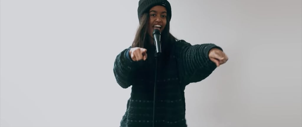 Malia Obama in New Dakotas's "Walking on Air" Music Video