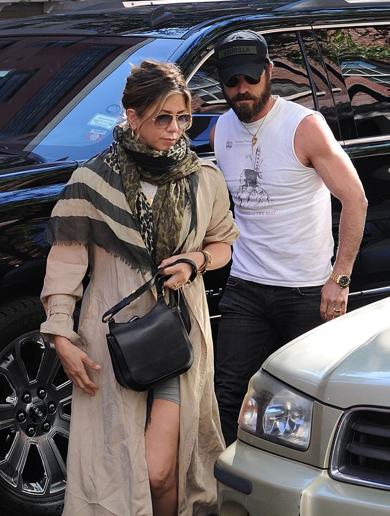 Jennifer Aniston and Justin Theroux in NYC June 2016