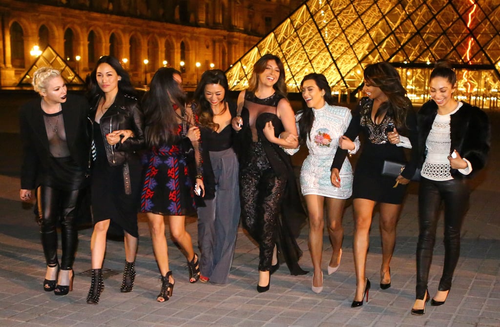 Kim Kardashian's Bachelorette Party in Paris