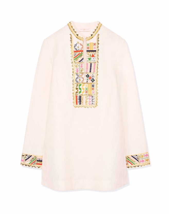 Tory Burch Embellished Tory Tunic