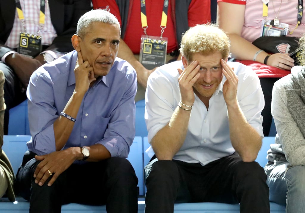 Prince Harry and Barack Obama at Invictus Games 2017