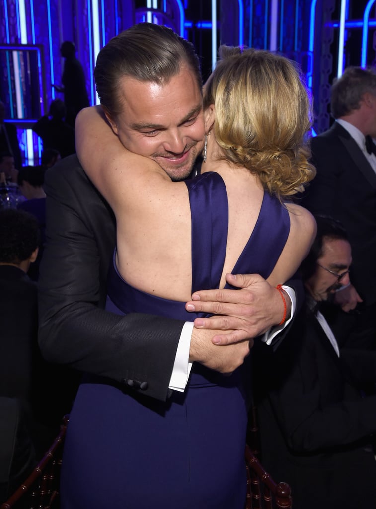 Pictured: Leonardo DiCaprio and Kate Winslet