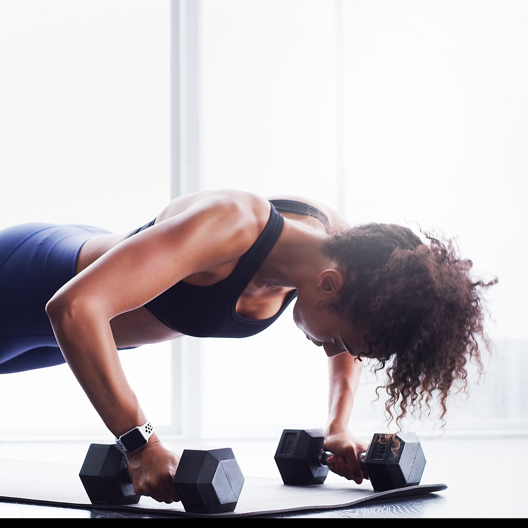Warmup Exercise 3: Jumping Jack, For a Major Muscle-Building Challenge,  Try This 45-Minute Dumbbell HIIT Workout
