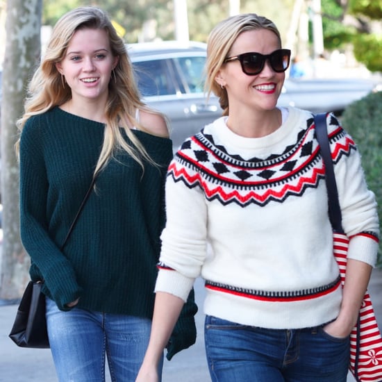 Reese Witherspoon and Ava Phillippe Leaving Brunch in LA