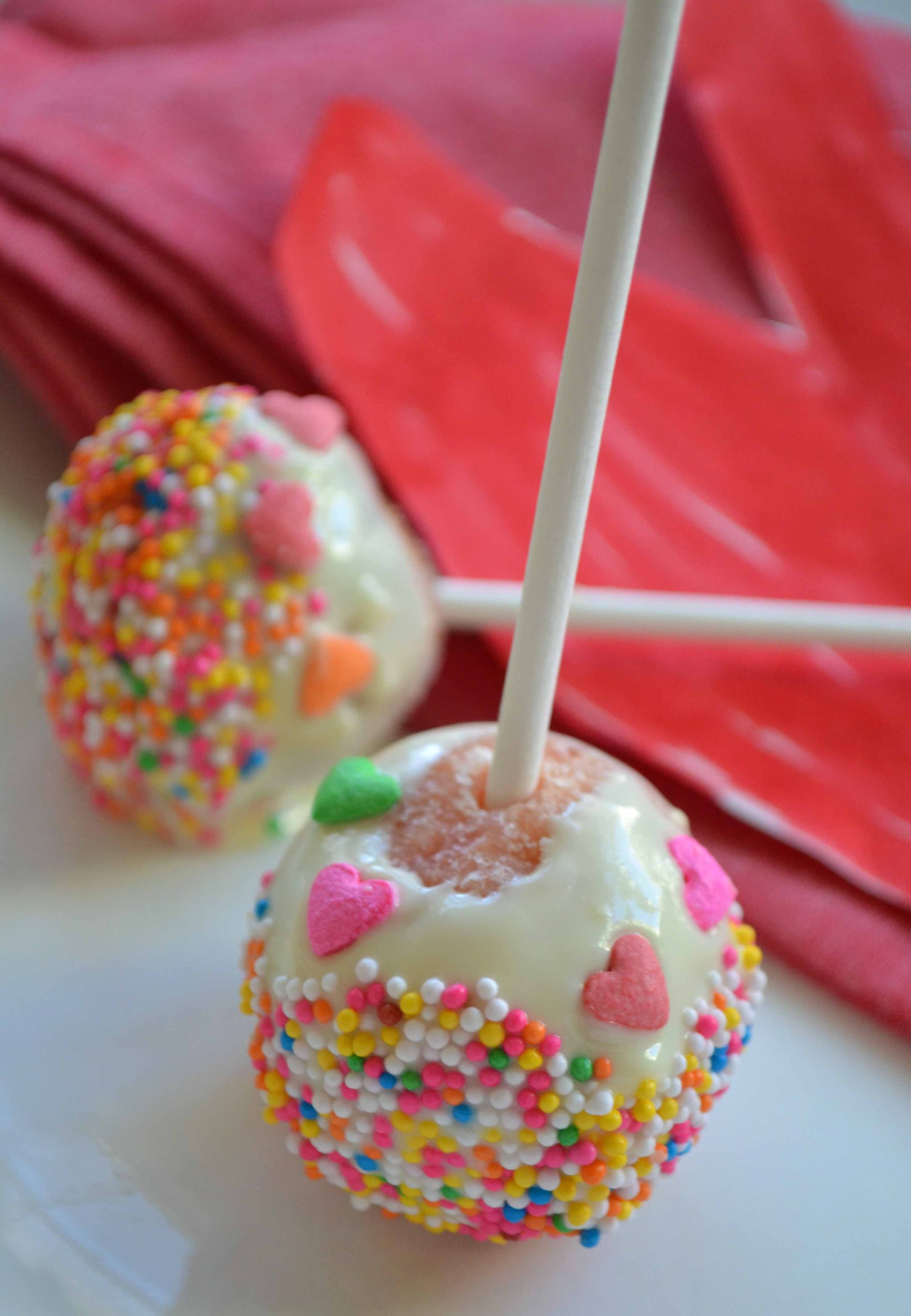 NoBake Valentine's Day Cake Pops 20 Valentine's Day Cake Pops For
