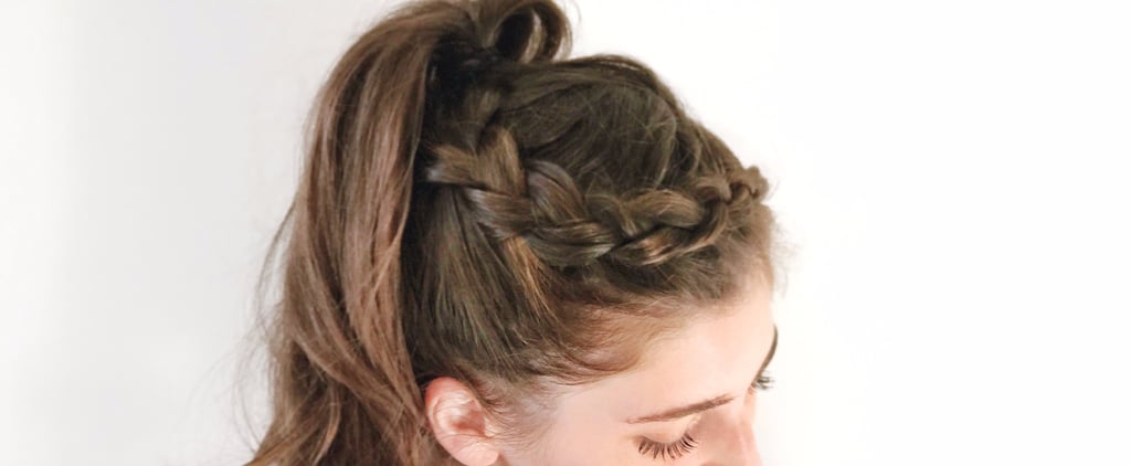 Easy Braid Hairstyle For the Gym