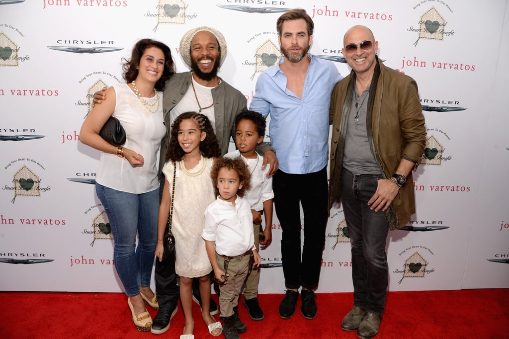 Chris Pine at John Varvatos Stuart House Benefit Pictures