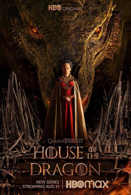 House of the Dragon, Teaser trailer e posters de personagens