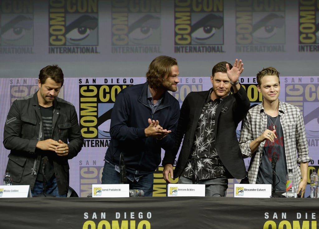 Jensen Ackles and Jared Padalecki at Comic-Con 2018