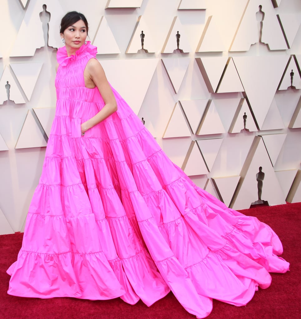 Gemma Chan's Oscars Dress With Pockets 2019